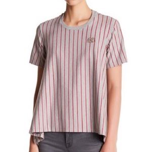 Opening Ceremony Striped Delta Tee